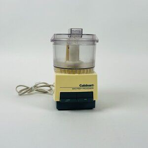 Vintage Cuisinart MiniPrep Processor Appliance DLX 1 TX T  Type 21 Teased